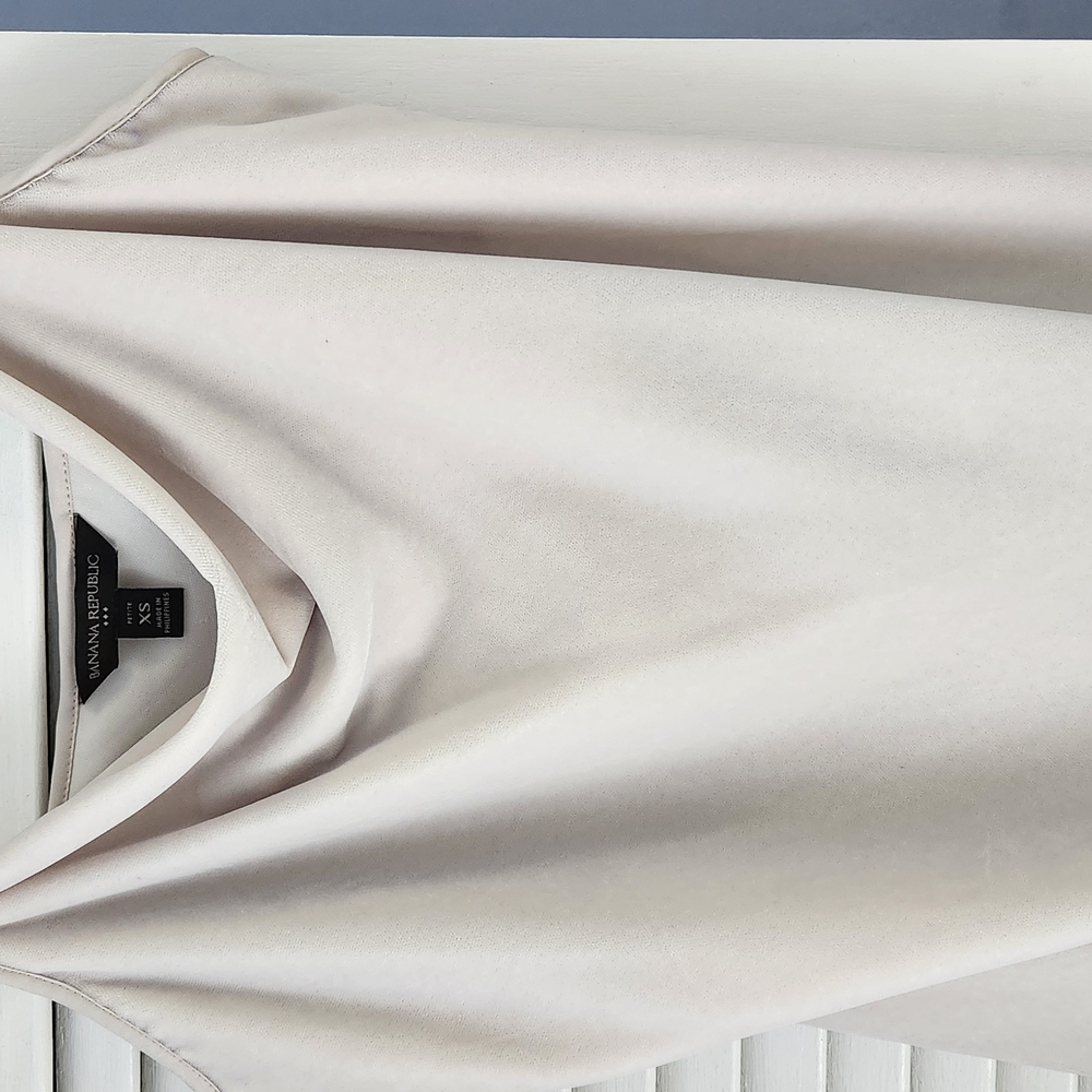 Banana Republic Velvet Cream Top